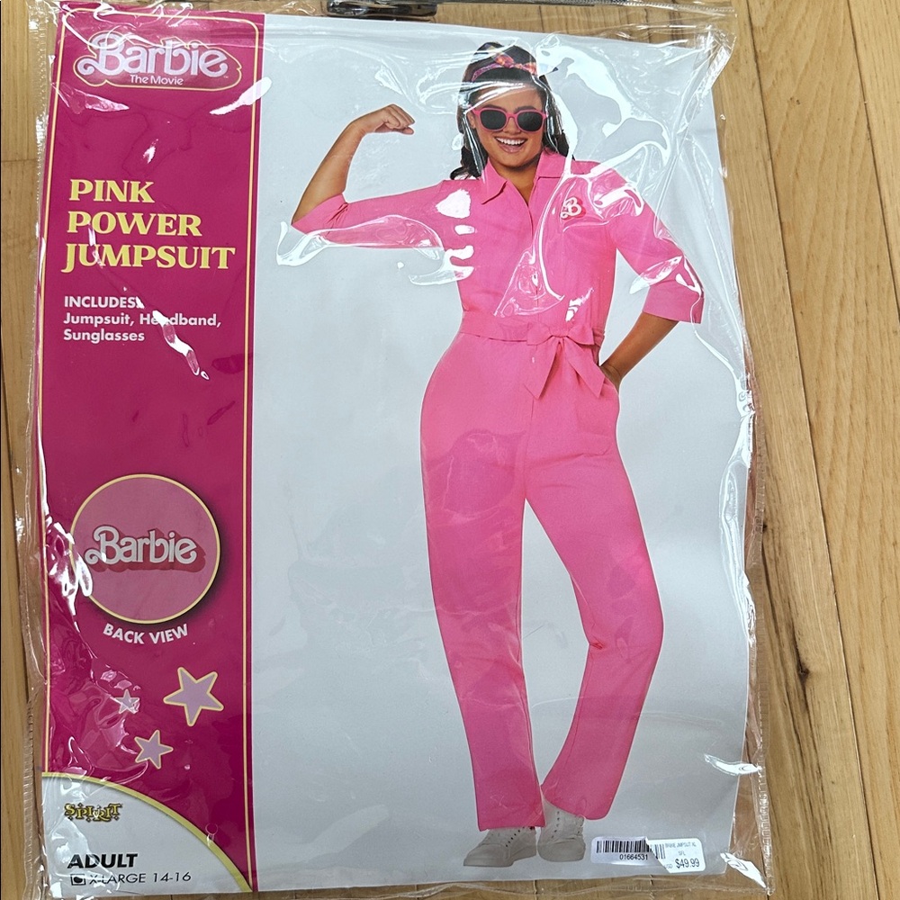 Women’s Barbie Bright Pink Halloween Costume